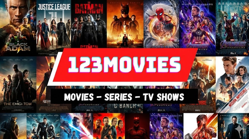 123Movies streaming movies and TV series banner